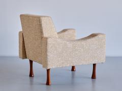 Angelo Mangiarotti Pair of Angelo Mangiarotti Armchairs La Sorgente Dei Mobili Italy 1970s - 3316340