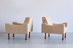 Angelo Mangiarotti Pair of Angelo Mangiarotti Armchairs La Sorgente Dei Mobili Italy 1970s - 3316345