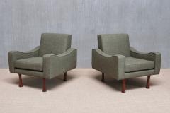 Angelo Mangiarotti Pair of Angelo Mangiarotti Armchairs La Sorgente Dei Mobili Italy 1970s - 4317924