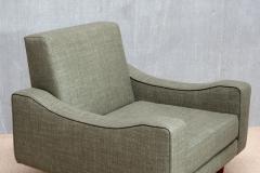 Angelo Mangiarotti Pair of Angelo Mangiarotti Armchairs La Sorgente Dei Mobili Italy 1970s - 4317933