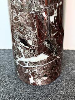 Angelo Mangiarotti Pair of Marble Side Tables Italy 1980s - 4410971