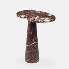 Angelo Mangiarotti Rare Rosso Marble Side or Console Table by Angelo Mangiarotti - 4188736