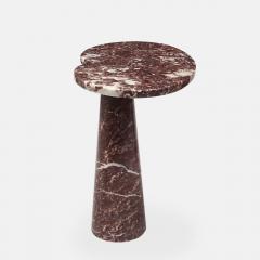 Angelo Mangiarotti Rare Rosso Marble Side or Console Table by Angelo Mangiarotti - 4188738