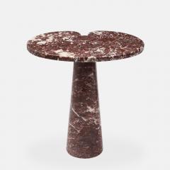 Angelo Mangiarotti Rare Rosso Marble Side or Console Table by Angelo Mangiarotti - 4188739