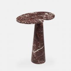 Angelo Mangiarotti Rare Rosso Marble Side or Console Table by Angelo Mangiarotti - 4188741