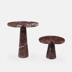 Angelo Mangiarotti Rare Rosso Marble Side or Console Table by Angelo Mangiarotti - 4188758