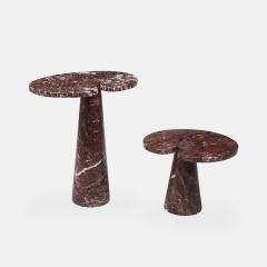 Angelo Mangiarotti Rare Rosso Marble Side or Console Table by Angelo Mangiarotti - 4188762