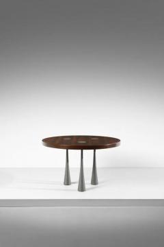Angelo Mangiarotti Rare Round Table for La Sorgente Del Mobile - 3229082