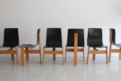 Angelo Mangiarotti Set of Eight Angelo Mangiarotti Chairs - 710617