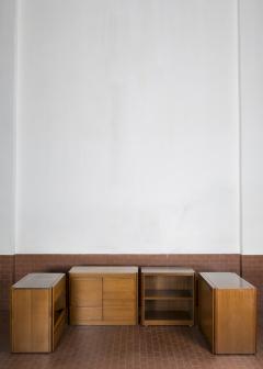 Angelo Mangiarotti Set of Four 4D storage system by Angelo Mangiarotti for Molteni - 4726211