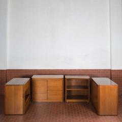 Angelo Mangiarotti Set of Four 4D storage system by Angelo Mangiarotti for Molteni - 4726213