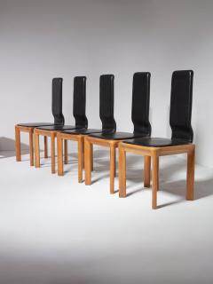Angelo Mangiarotti Set of Six De Nos Chairs by Angelo Mangiarotti for Skipper - 4726345