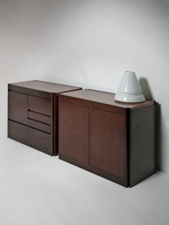 Angelo Mangiarotti Set of Two 4d Storage System Units by Mangiarotti for Molteni - 4726273