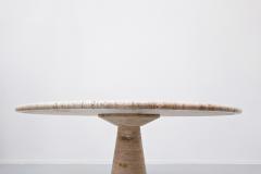 Angelo Mangiarotti Travertine Dining Table by Angelo Mangiarotti - 1950940