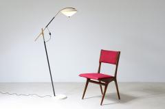Angelo Ostuni Elegant floor lamp with adjustable arm metal and glass - 3335952