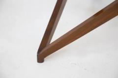 Angelo Ostuni Star Shaped Wood and Glass Coffee Table by Angelo Ostuni - 3642320