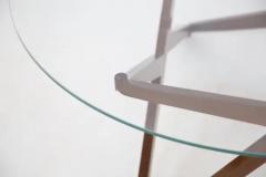 Angelo Ostuni Star Shaped Wood and Glass Coffee Table by Angelo Ostuni - 3642321