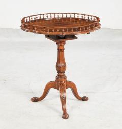 Anglo Chinese Rosewood Tilt Top Tripod Table - 3697581