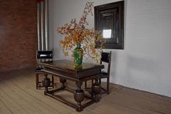 Anglo Dutch 17th Century Oak Draw Leaf Center or Dining Table - 888343