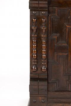 Anglo Dutch Oak Moulded Front Two part Chest - 1363610