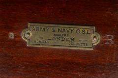 Anglo Indian Antique Folding Army Navy Bench Circa 1890 - 807747