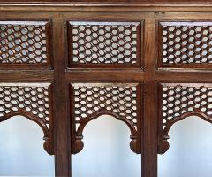 Anglo Indian Brass Inlaid Traveling Console Table - 4210342