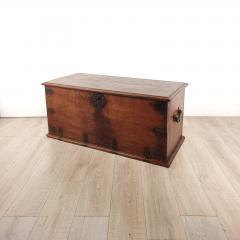 Anglo Indian Hardwood Chest Trunk 19th century - 3320883