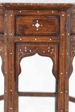 Anglo Indian Octagonal Inlaid Game Table Circa 1890 - 3468782