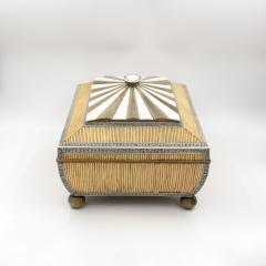 Anglo Indian Pagoda Shaped Porcupine Quill Box India Circa 1850 - 3994845