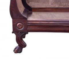 Anglo Indian Rosewood And Caned Settee - 4137369