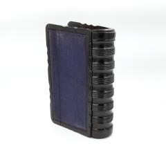 Anglo Indian Solid Coromandel Book Form Box circa 1860 - 4449403