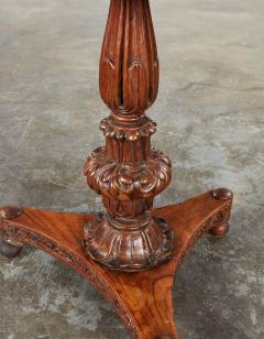 Anglo Indian Specimen Rosewood Carved Table - 3767939