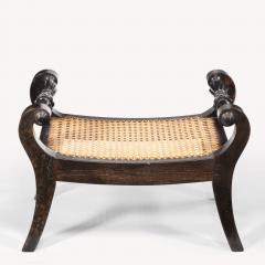 Anglo Indian solid ebony footstools - 800931