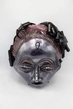 Angola Chokwe Mask Revisited by Bomber Bax - 3677709