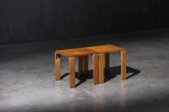 Anja Blomstedt Low Side Tables by Georges Candilis Anja Blomstedt France 1960s - 4125821
