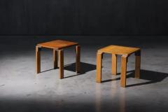 Anja Blomstedt Low Side Tables by Georges Candilis Anja Blomstedt France 1960s - 4125846