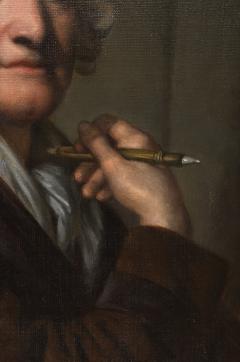 Anna Greuze Portrait of Jean Baptiste Greuze painted on linen by his daughter Anna Greuze - 2697878