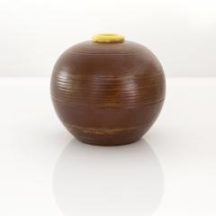 Anna Lisa Thomson 2 ANNA LISA THOMSON CERAMIC RIBBED VASES FOR UPSALA EKEBY 1930 - 2053465