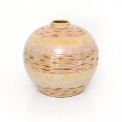 Anna Lisa Thomson 2 ANNA LISA THOMSON CERAMIC RIBBED VASES FOR UPSALA EKEBY 1930 - 2053472