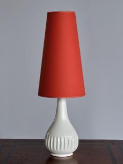 Anna Lisa Thomson Anna Lisa Thomson Ceramic Table Lamp Upsala Ekeby Swedish Modern 1940s - 3435789