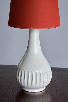 Anna Lisa Thomson Anna Lisa Thomson Ceramic Table Lamp Upsala Ekeby Swedish Modern 1940s - 3435793