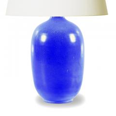 Anna Lisa Thomson Duo of Lamps in French Blues by Anna Lisa Thomson for Ekeby - 1805600