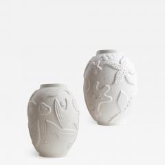 Anna Lisa Thomson Pair of Monumental Swedish Modern Vases by Anna Lisa Thomson - 1236963