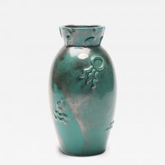 Anna Lisa Thomson Vase with Sun and Sea Motifs by Anna Lisa Thomson for Upsala Ekeby - 3546724