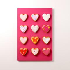 Anna Sweet Flaming Hearts DotNuts - 4411022