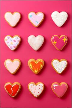 Anna Sweet Flaming Hearts DotNuts - 4412725