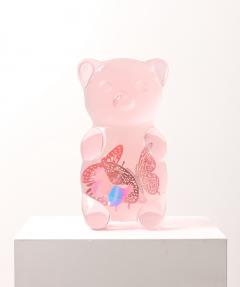 Anna Sweet Lovey Bear Dark Pink 1 - 4563433