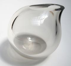 Anna Torfs Anna Torfs Vaza Glass Vase Sculpture in Smoke - 461564