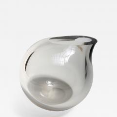 Anna Torfs Anna Torfs Vaza Glass Vase Sculpture in Smoke - 462511