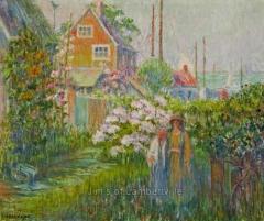 Anna W Speakman The End of the Village Nantucket  - 2804560